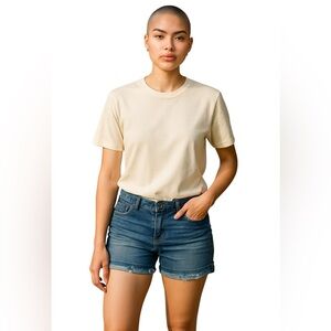 DKNY Denim Shorts DKNY Cut-off Jean Shorts, size 10 Distressed Casual Summer